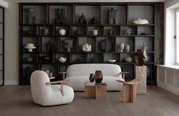 Toe Sofa - Natural oak-off white - 101 Copenhagen