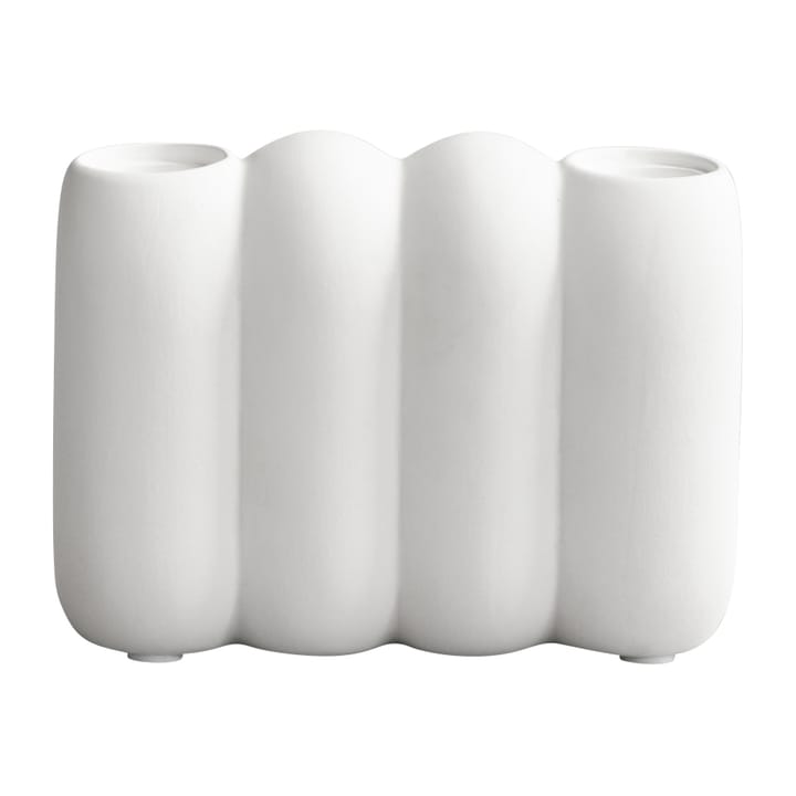 Tube ljusstake Bone white - 11x14,5 cm - 101 Copenhagen