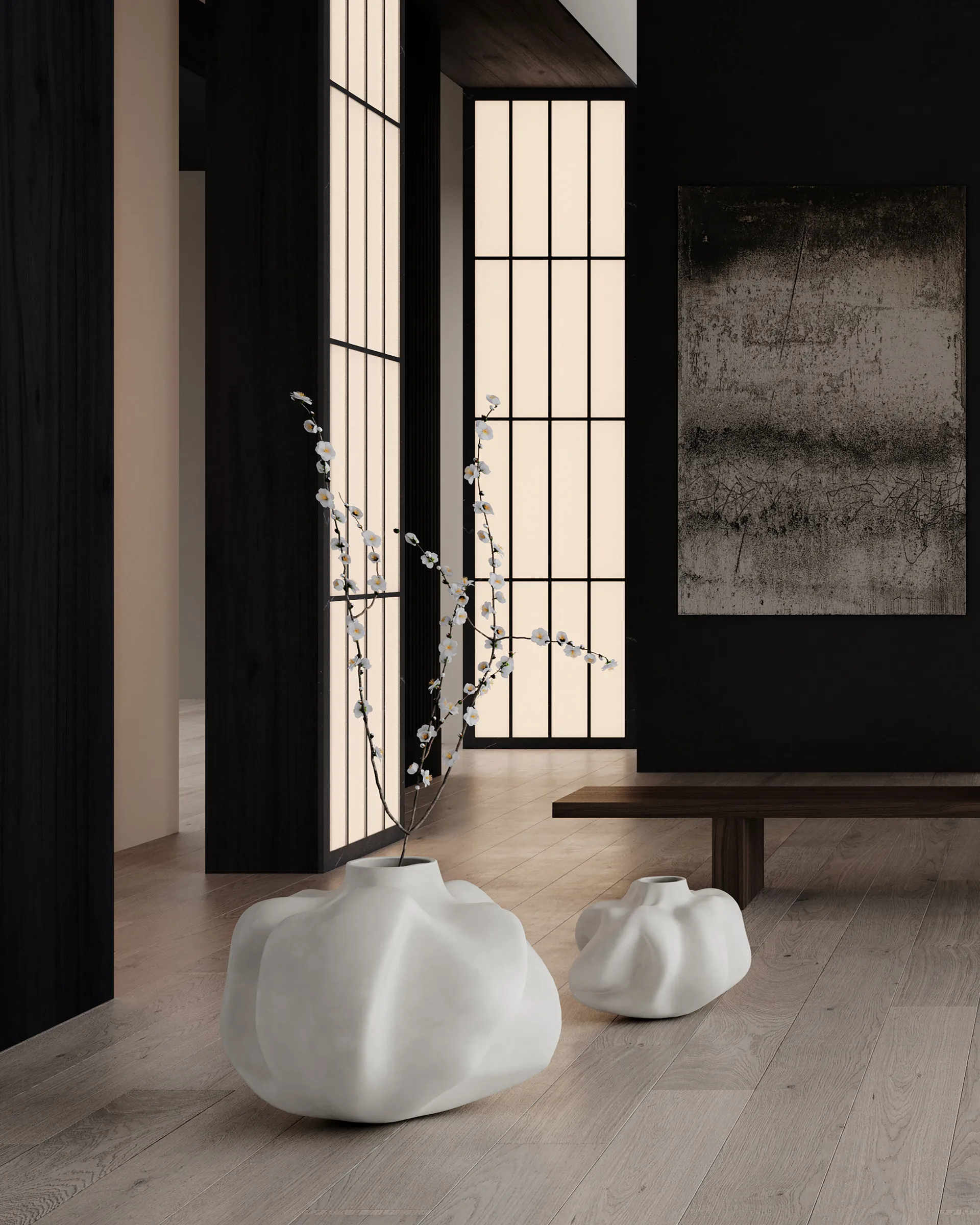 Wabi Big vas 48 cm, Birch 101 Copenhagen