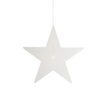 Adventum adventsstjärna - vit - 1898