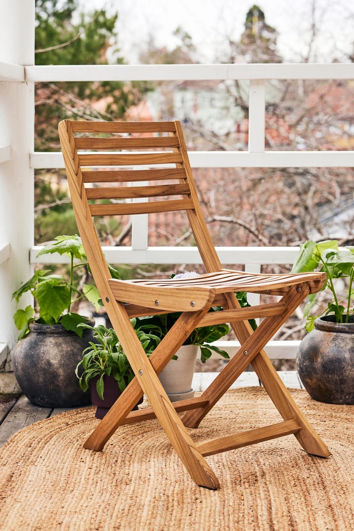 Aneboda balkongset med 2 stolar teak 1898