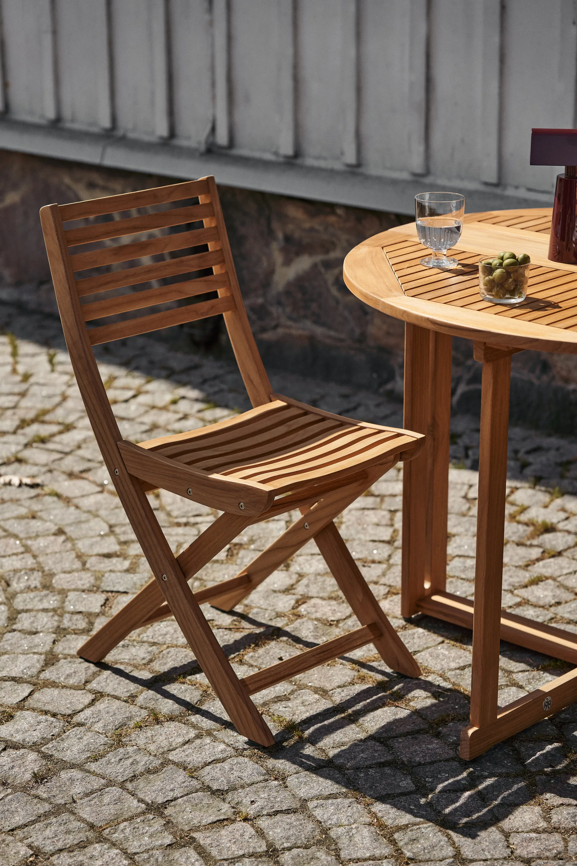 Aneboda klappstol, Teak 1898