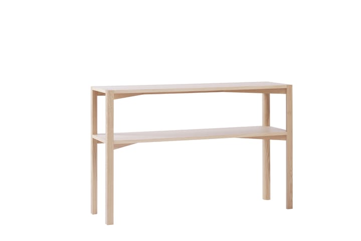 Anton konsolbord 35x125 cm, Vitpigmenterad ek 1898