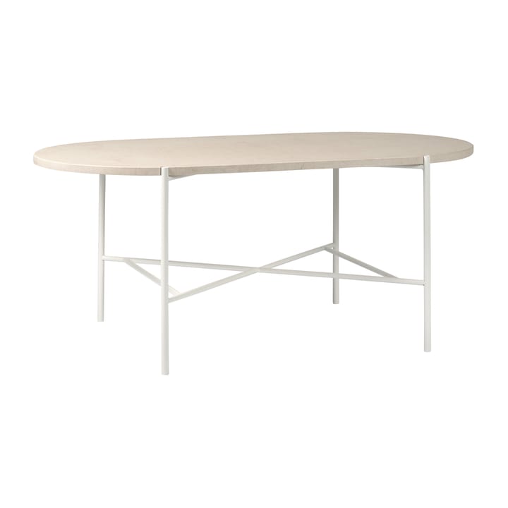 Aplaryd ovalt soffbord - Beige kalksten - 1898