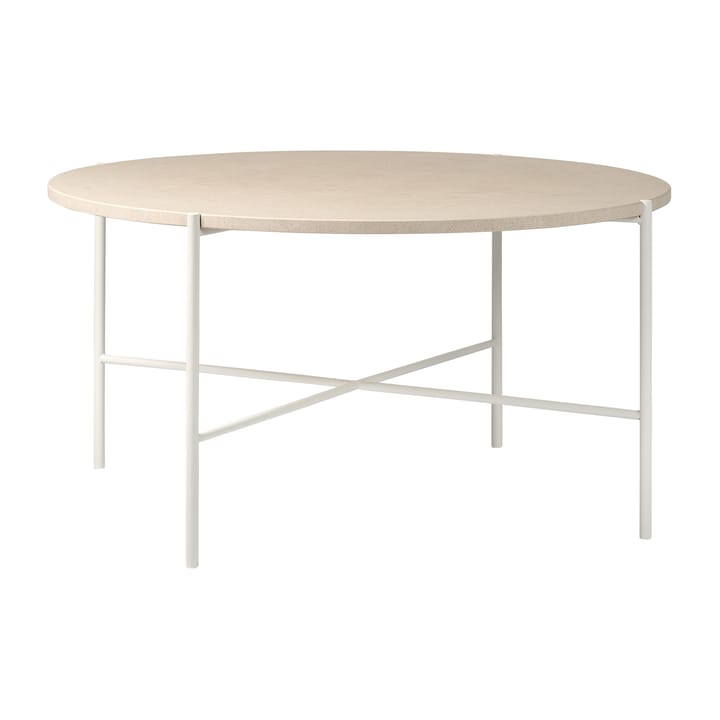 Aplaryd soffbord Ø90 cm - Beige kalksten - 1898