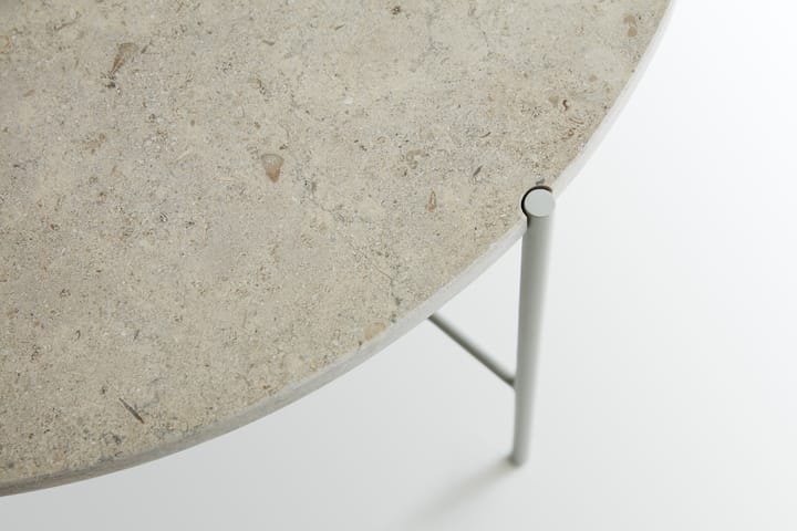 Aplaryd soffbord Ø90 cm - Grå kalksten - 1898