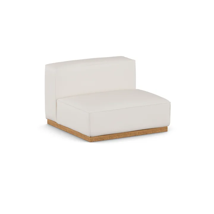 Bergsdal 1,5-sits fåtölj - Caleido Beige 9600-ekbetsad ask, 1,5-sits - 1898