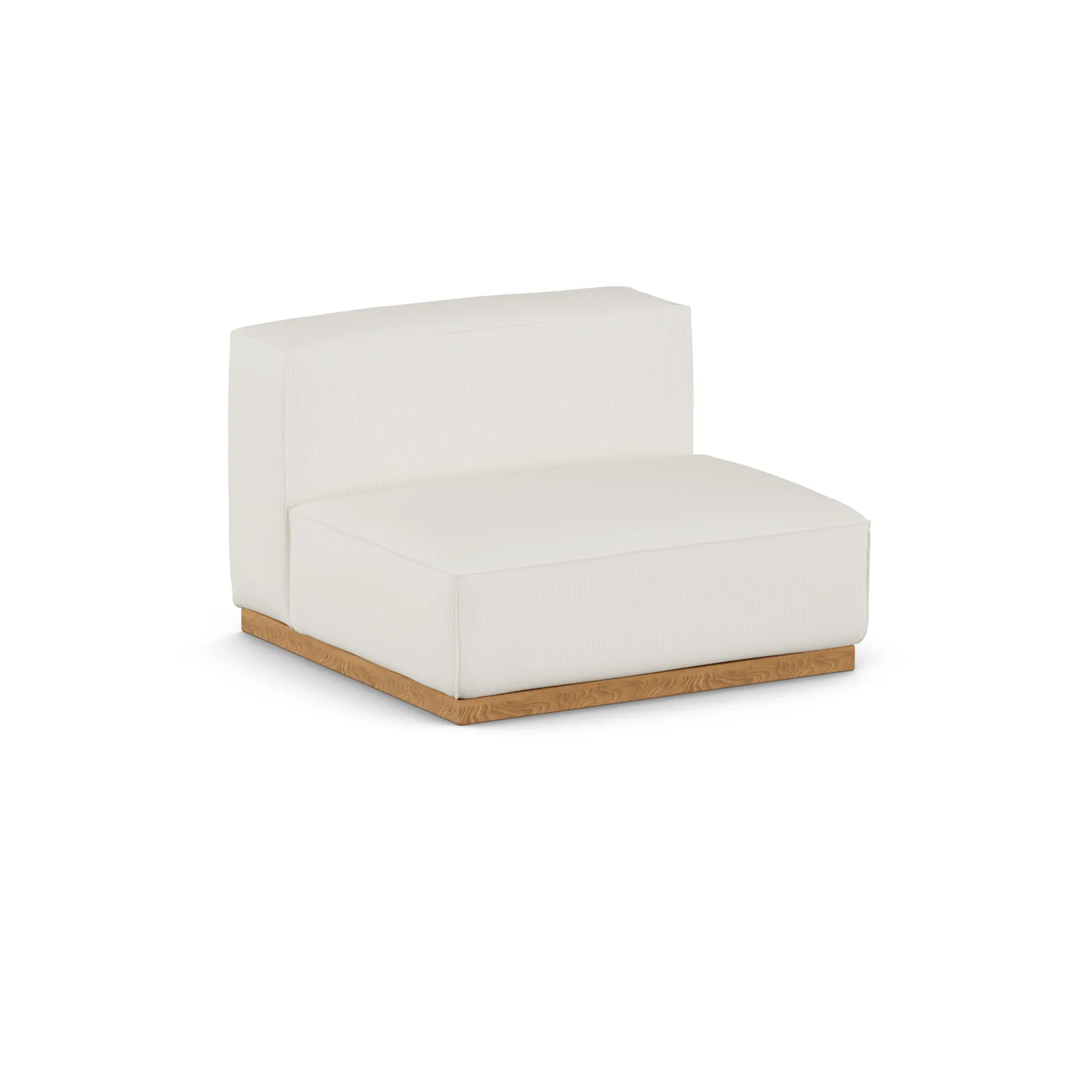 Bergsdal 1,5-sits fåtölj, Jump Off White 1954-ekbetsad ask, 1,5-sits 1898