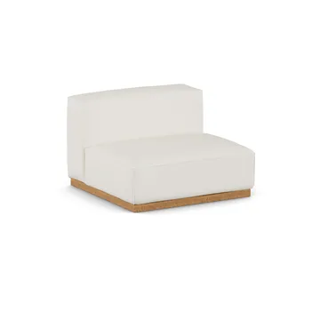 Bergsdal 1,5-sits fåtölj - Jump Off White 1954-ekbetsad ask, 1,5-sits - 1898