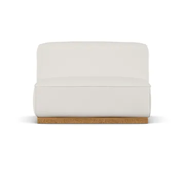 Bergsdal 1,5-sits fåtölj - Jump Off White 1954-ekbetsad ask, 1,5-sits - 1898