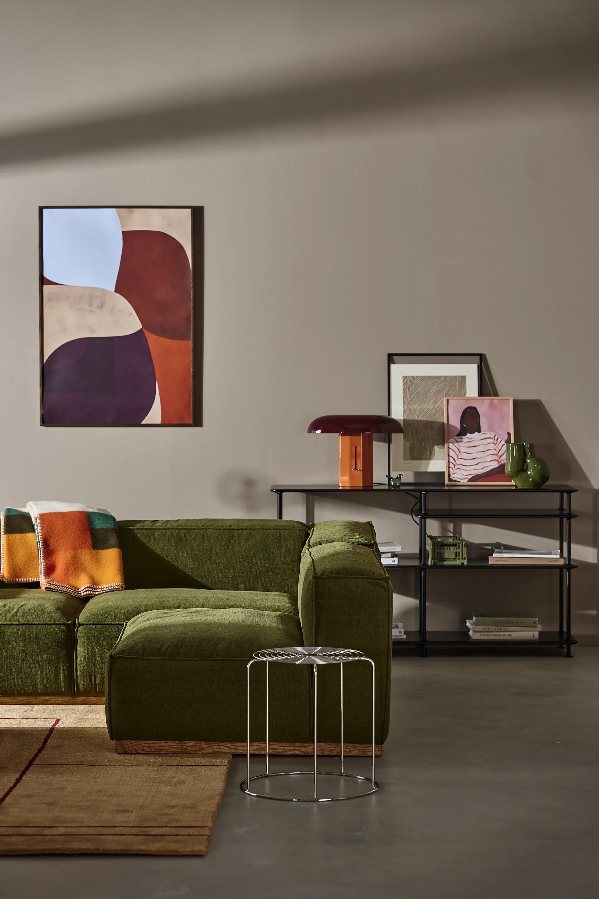 Bergsdal 1,5-sits fåtölj, Luisa green 1898