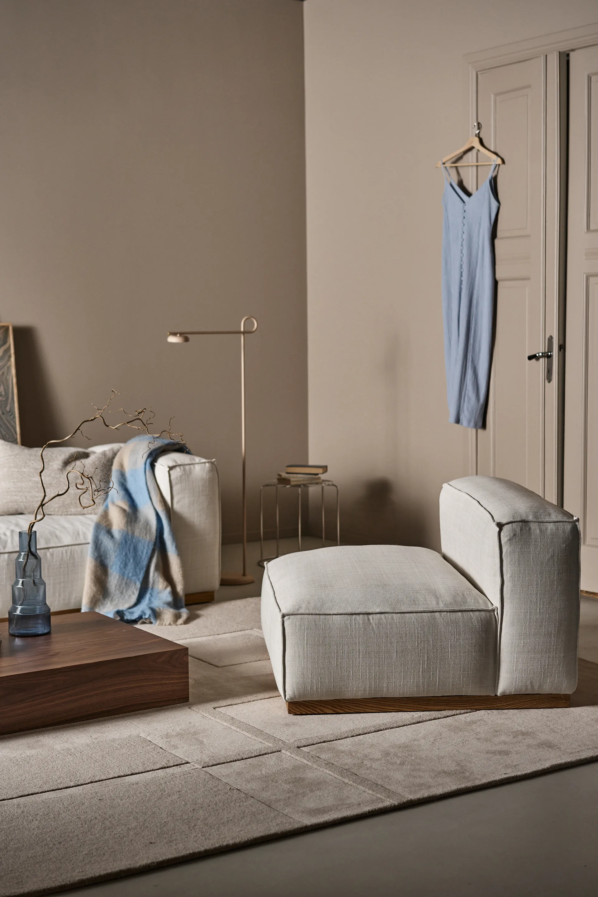 Bergsdal 1,5-sits fåtölj, Oslo Nature 1540-ekbetsad ask, 1,5-sits 1898