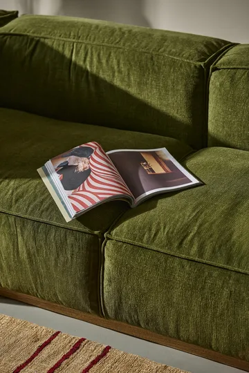 Bergsdal 3-sits soffa - Luiza Green - 1898