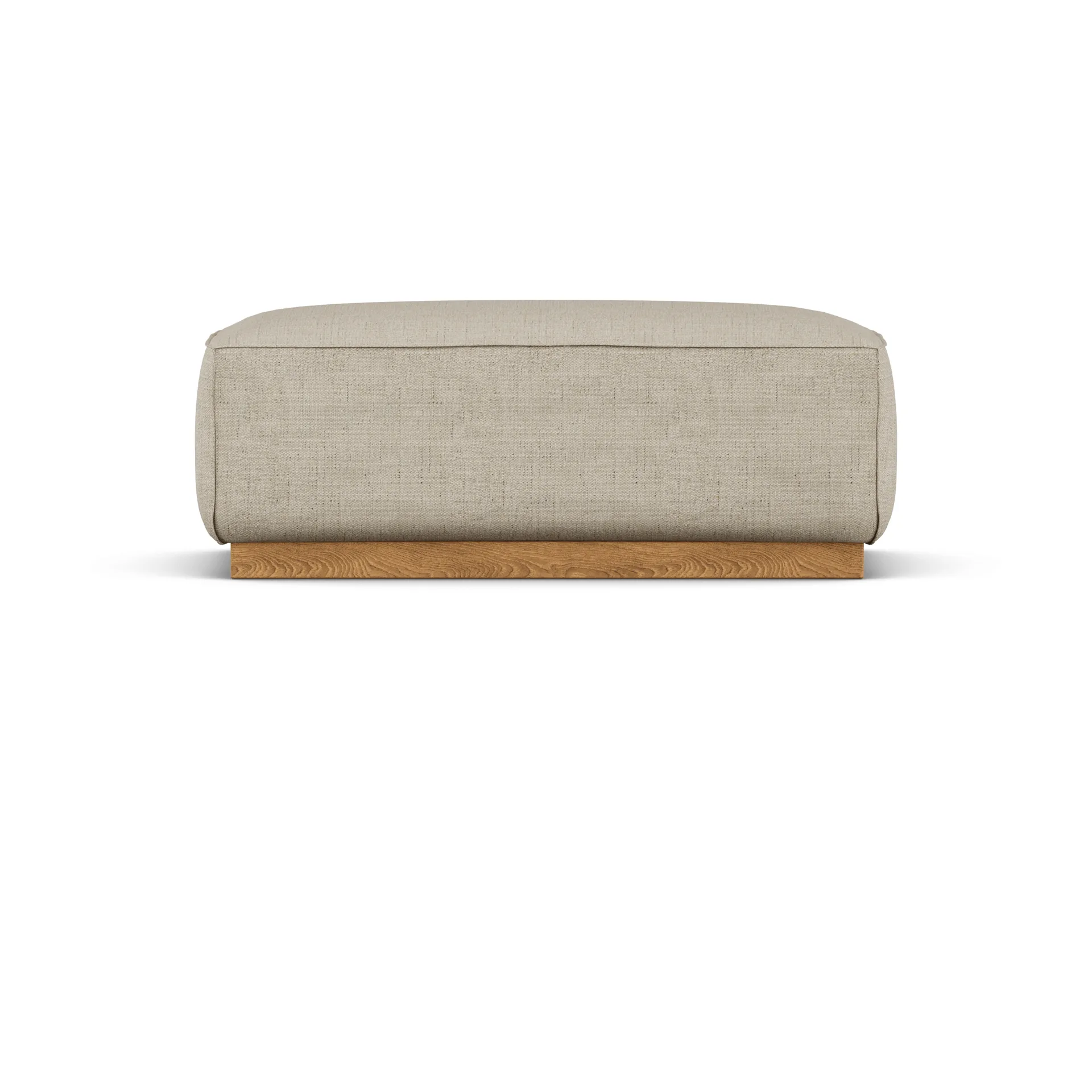 Bergsdal fotpall, Bern Beige 0341-ekbetsad ask 1898