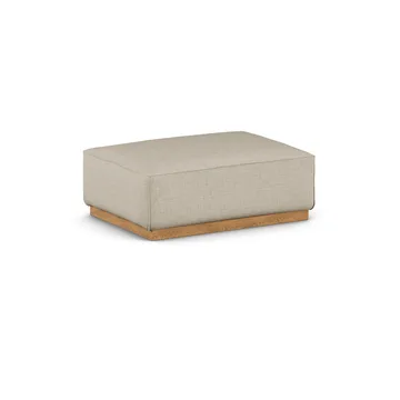 Bergsdal fotpall - Bern Beige 0341-ekbetsad ask - 1898