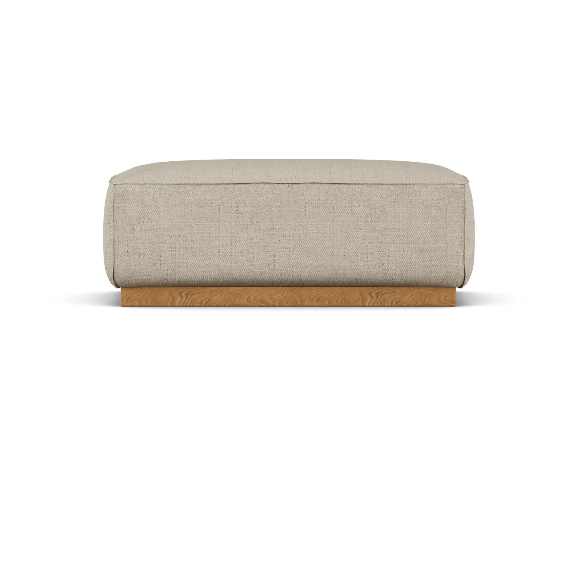 Bergsdal fotpall, Bern Beige 0341-ekbetsad ask 1898