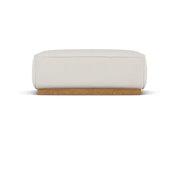 Bergsdal fotpall - Caleido Beige 9600-ekbetsad ask - 1898