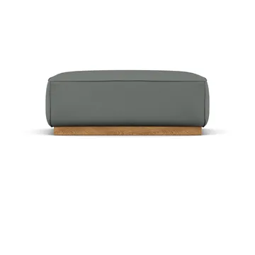 Bergsdal fotpall - Caleido Grey 1240-ekbetsad ask - 1898