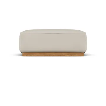 Bergsdal fotpall - Jump Beige 1956-ekbetsad ask - 1898