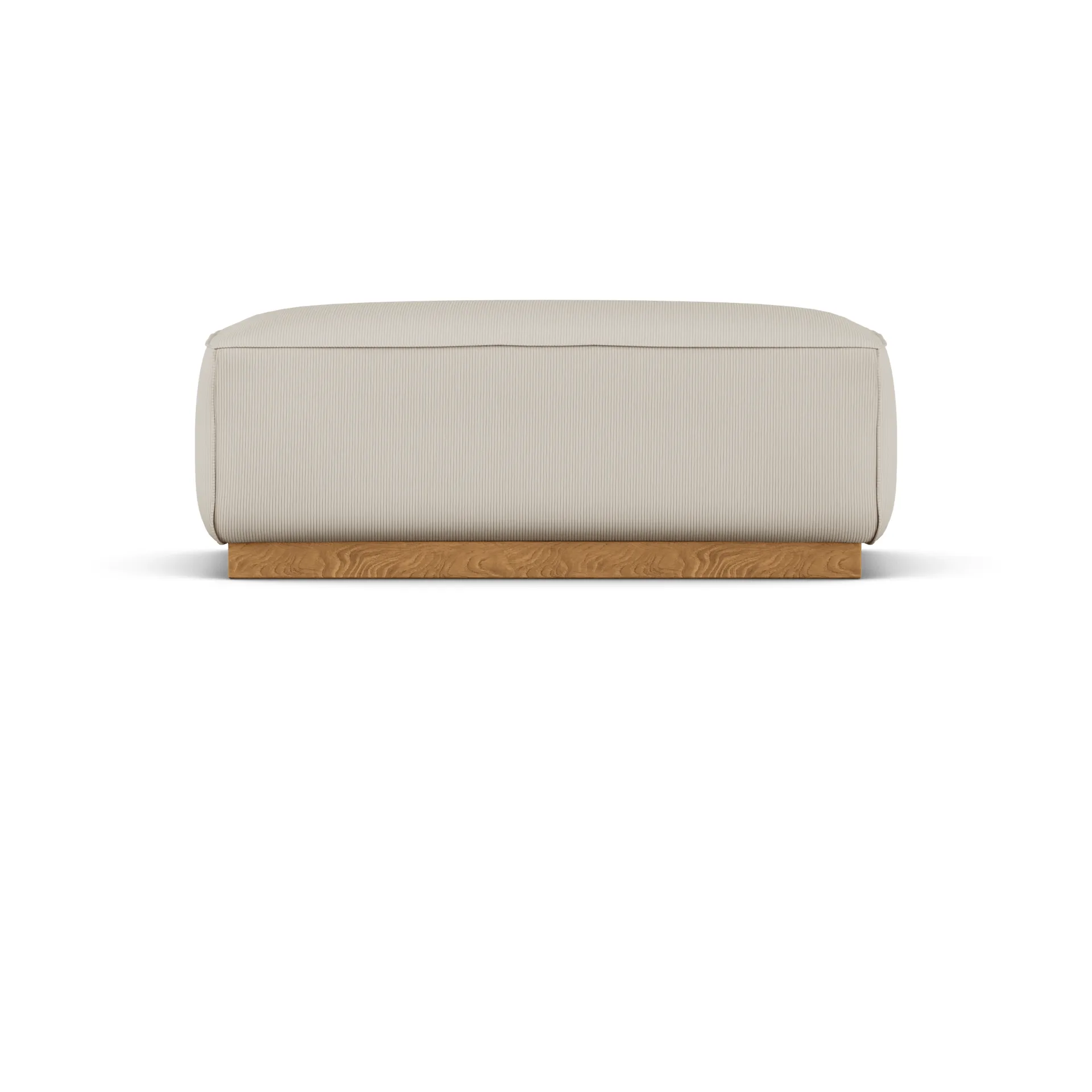 Bergsdal fotpall, Jump Beige 1956-ekbetsad ask 1898