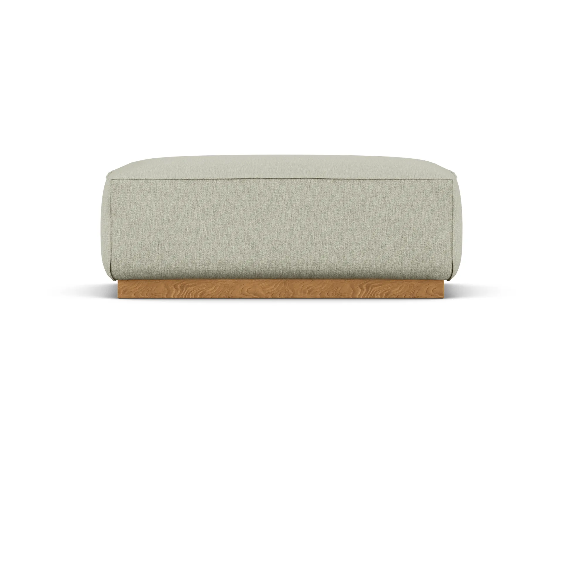 Bergsdal fotpall, Luiza Beige 3981-ekbetsad ask 1898