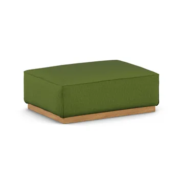 Bergsdal fotpall - Luiza Green 3975-ekbetsad ask - 1898