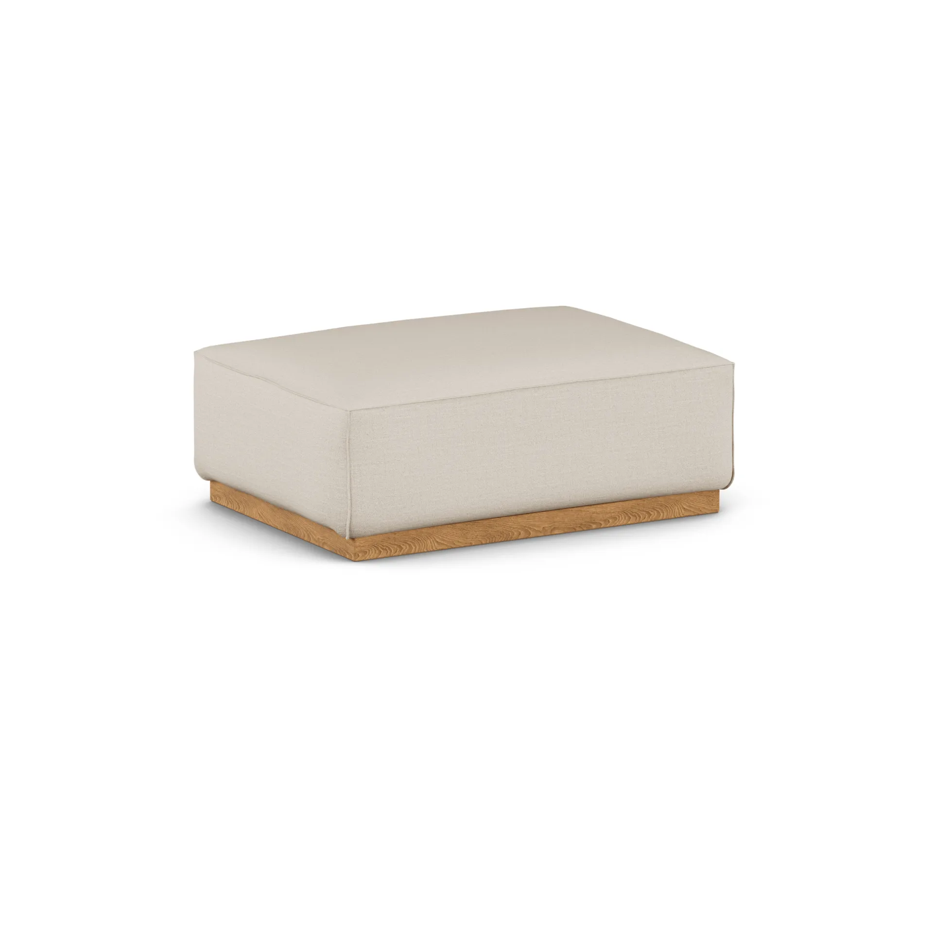 Bergsdal fotpall, Same Beige 6670-ekbetsad 1898