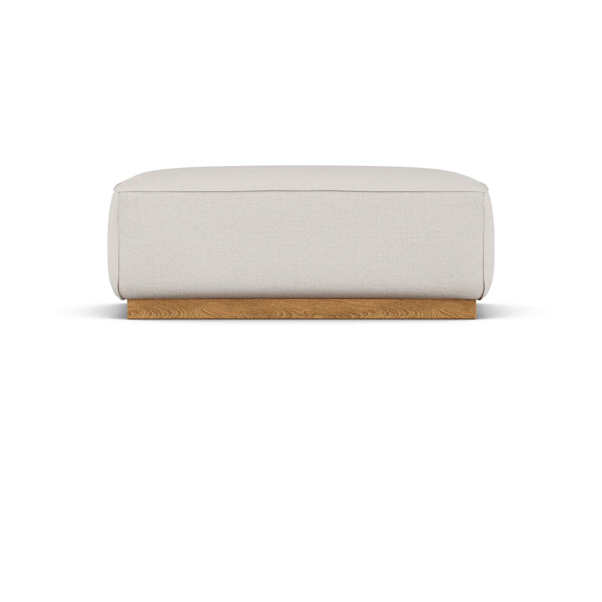Bergsdal fotpall, Same Off White 6671-ekbetsad 1898