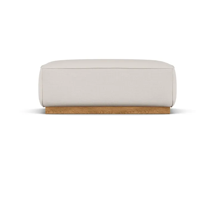 Bergsdal fotpall - Same Off White 6671-ekbetsad - 1898