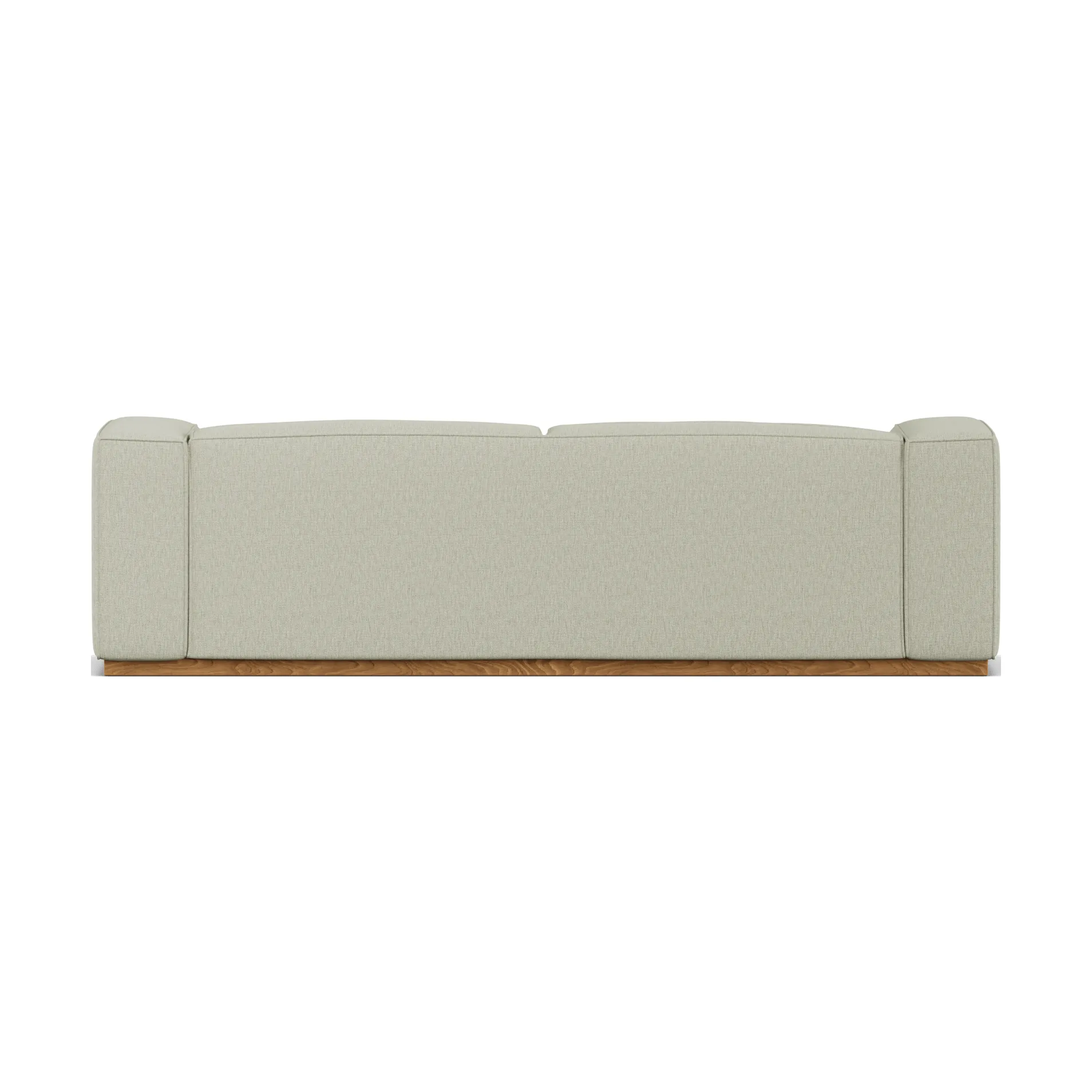 Bergsdal soffa, Luiza Beige 3981-ekbetsad ask, 3-sits 1898