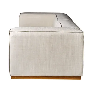 Bergsdal soffa - Oslo Nature 1540-ekbetsad ask, 3-sits - 1898