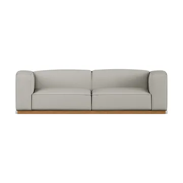 Bergsdal soffa - Same Grey 6673-ekbetsad ask, 3-sits - 1898