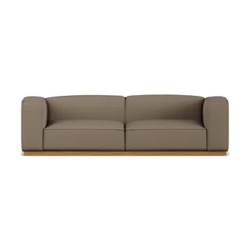 Bergsdal soffa - Same Mole 6674-ekbetsad ask, 3-sits - 1898
