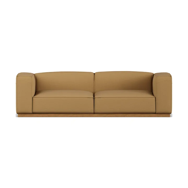 Bergsdal soffa - Same Ochre 6676-ekbetsad ask, 3-sits - 1898