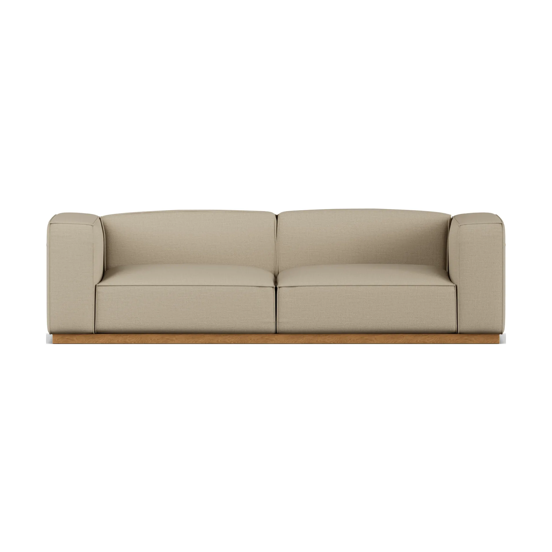 Bergsdal soffa, Same Sand 6672-ekbetsad ask, 3-sits 1898