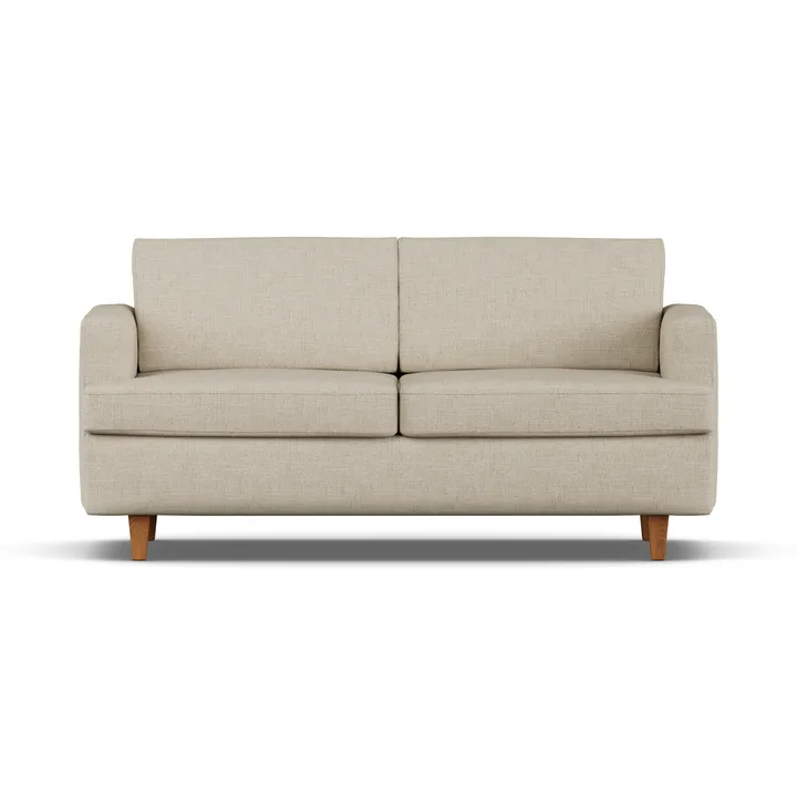 Binga 2,5-sits bäddsoffa - Bern Beige 0341-ekbetsad ask - 1898