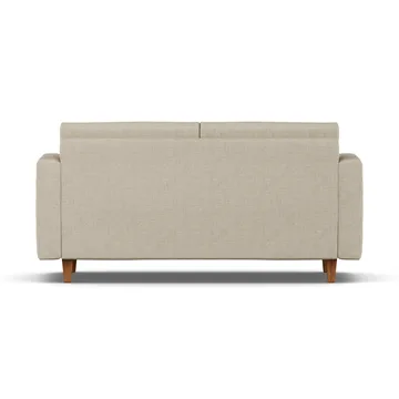 Binga 2,5-sits bäddsoffa - Bern Beige 0341-mörkbetsad ask - 1898