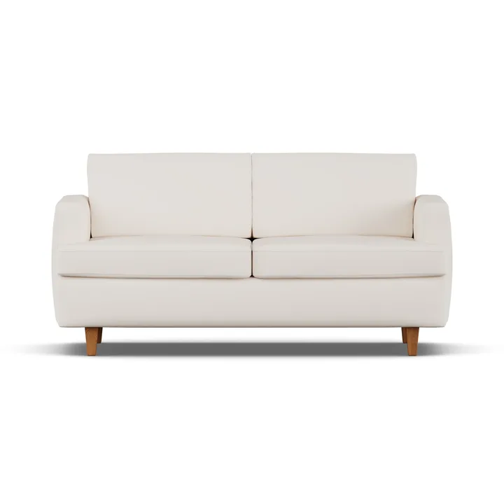 Binga 2,5-sits bäddsoffa - Caleido Beige 9600-mörkbetsad ask - 1898