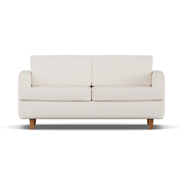 Binga 2,5-sits bäddsoffa - Caleido Beige 9600-mörkbetsad ask - 1898