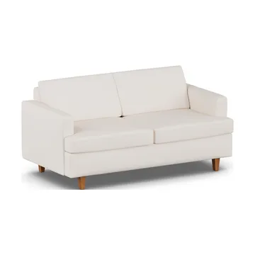Binga 2,5-sits bäddsoffa - Caleido Beige 9600-mörkbetsad ask - 1898