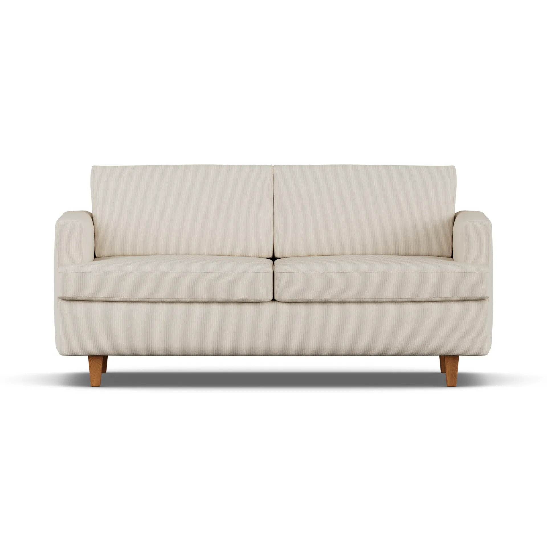 Binga 2,5-sits bäddsoffa, Jump Beige 1956-mörkbetsad ask 1898