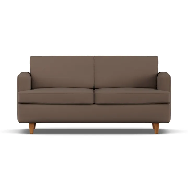 Binga 2,5-sits bäddsoffa - Jump Brown 1955-ekbetsad ask - 1898