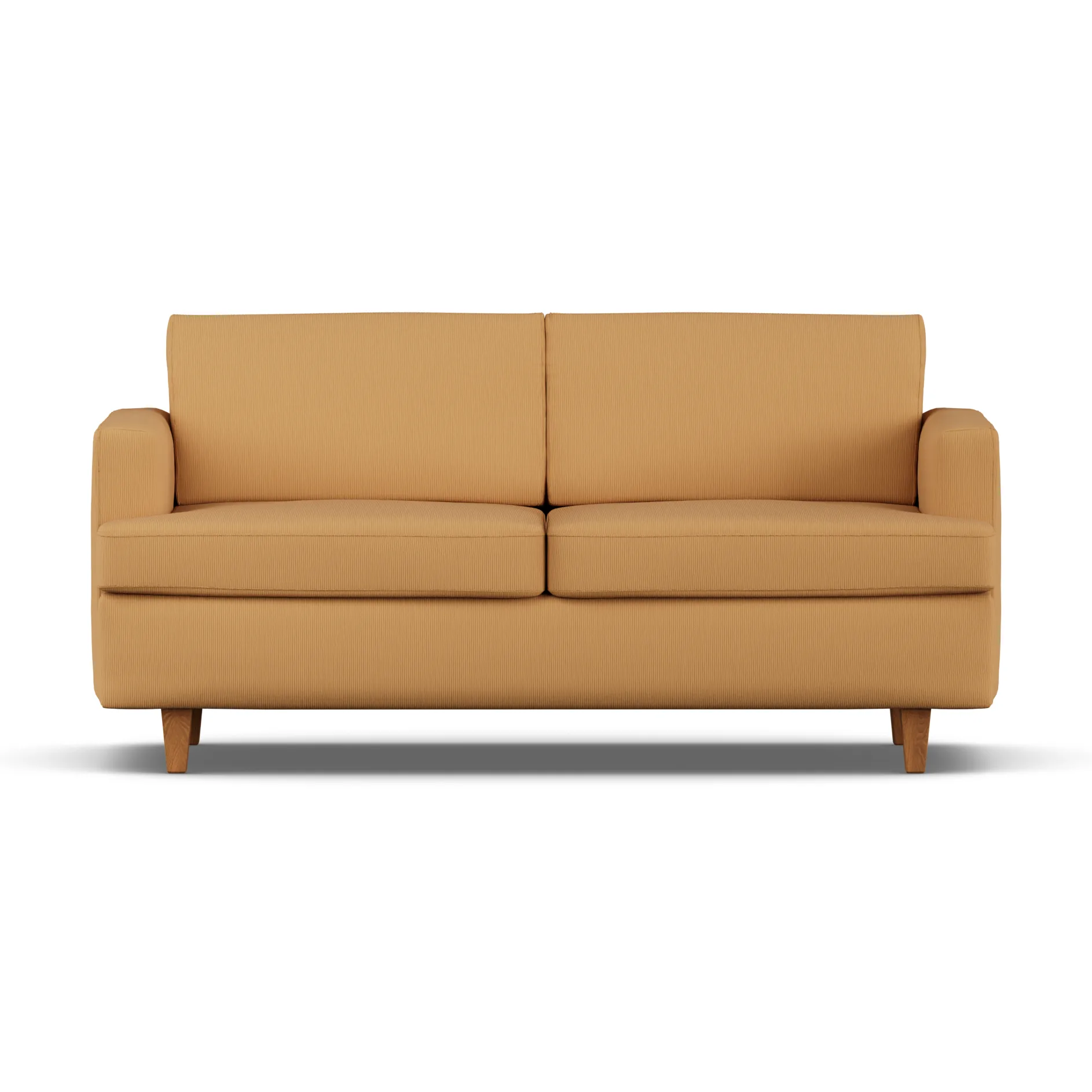 Binga 2,5-sits bäddsoffa, Jump Honey 1959-mörkbetsad ask 1898