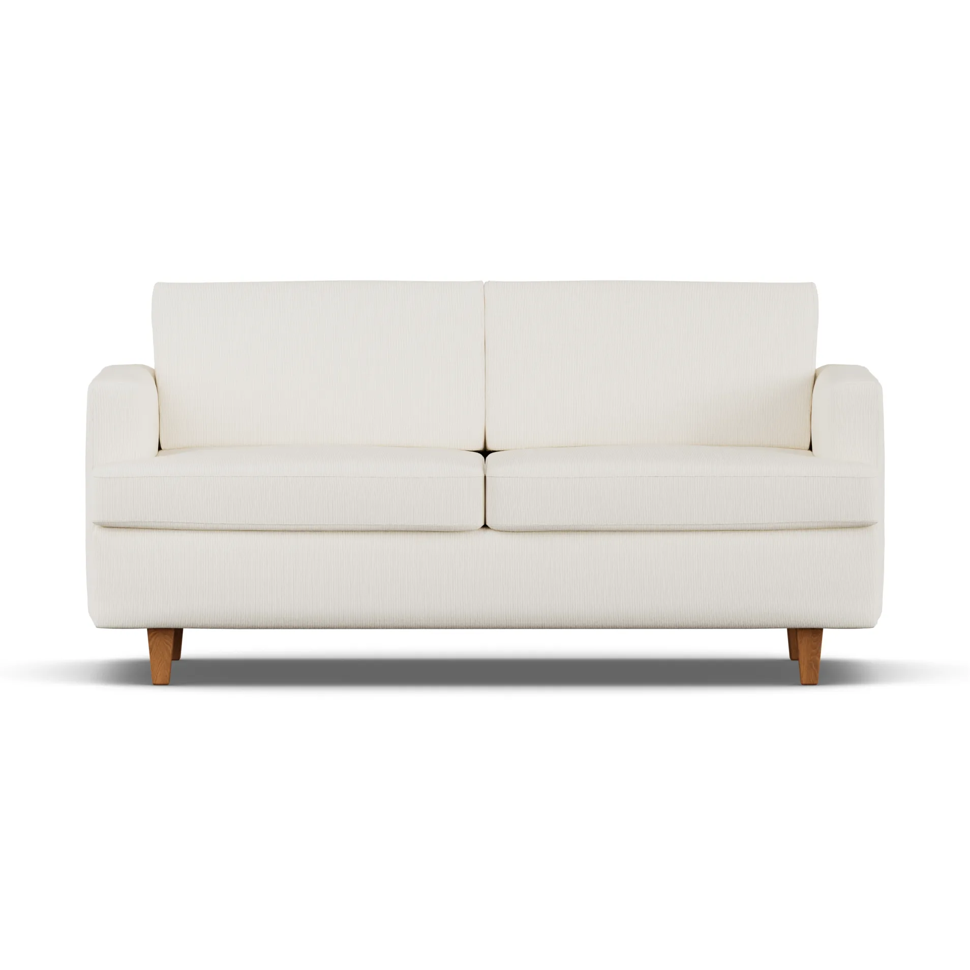 Binga 2,5-sits bäddsoffa, Jump Off White 1954-ekbetsad ask 1898
