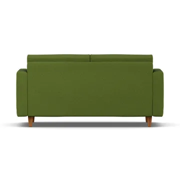 Binga 2,5-sits bäddsoffa - Luiza Green 3975-mörkbetsad ask - 1898