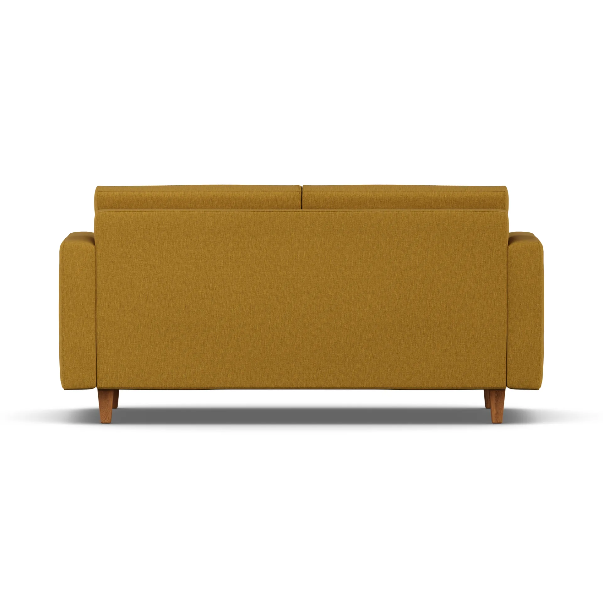 Binga 2,5-sits bäddsoffa, Luiza Mustard 3972-mörkbetsad ask 1898