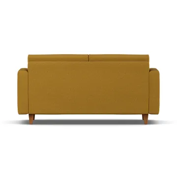 Binga 2,5-sits bäddsoffa - Luiza Mustard 3972-mörkbetsad ask - 1898