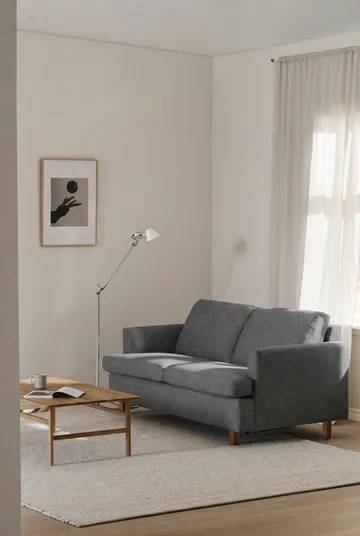 Binga 2,5-sits bäddsoffa - Same Blue 6678-ekbetsad ask - 1898