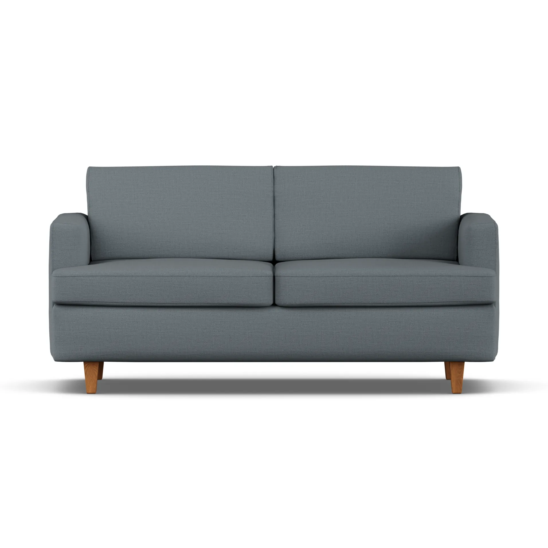 Binga 2,5-sits bäddsoffa, Same Blue 6678-mörkbetsad ask 1898