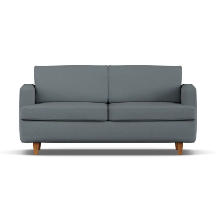 Binga 2,5-sits bäddsoffa - Same Blue 6678-mörkbetsad ask - 1898